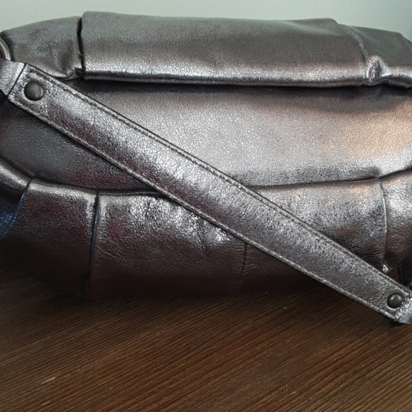 Coach Madison Sophia Metallic Satchel,EUC - Picture 8 of 16